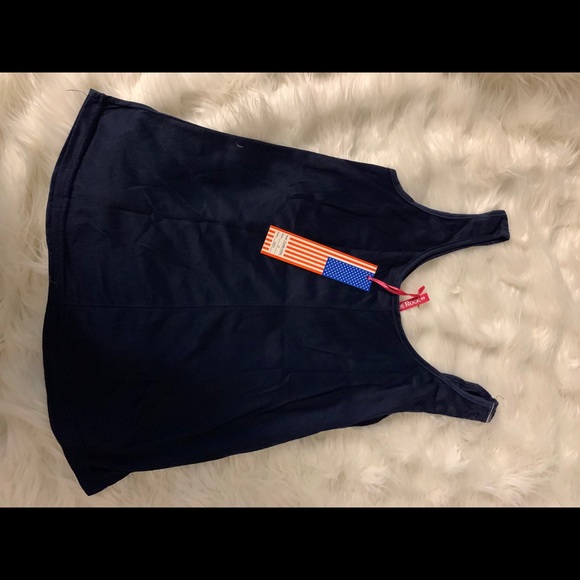 ❌SOLD❌Navy Blue True Rock Tank - Picture 2 of 4